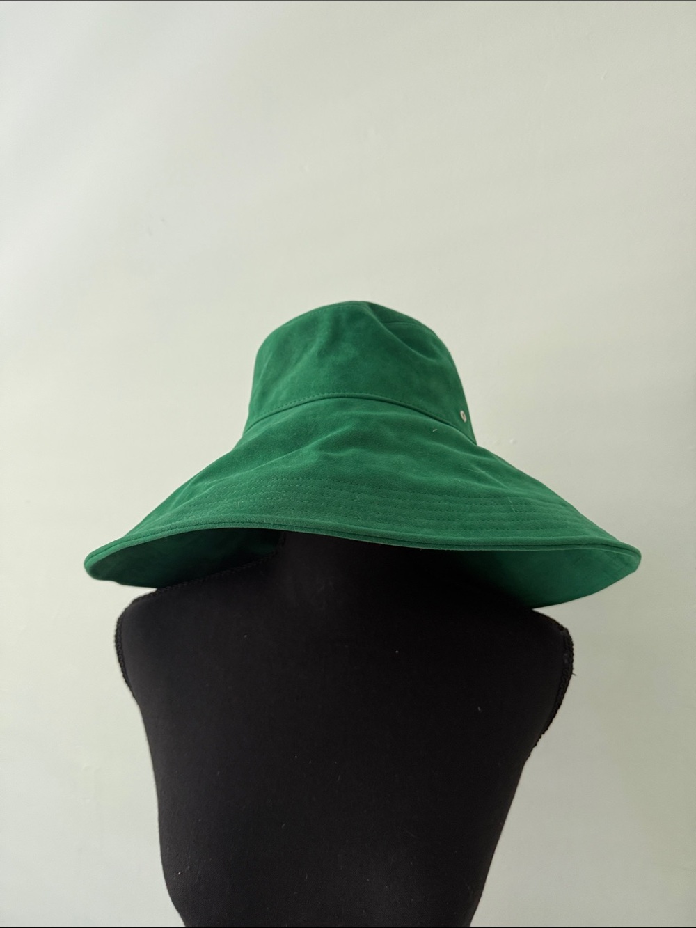 Wyeth Classic Green Wide-Brim Sun Hat